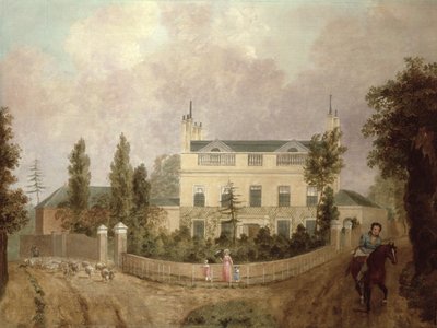 View of a Country House, c.1840 by English School